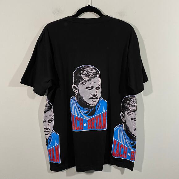 Zach Bryan Men's Black ZB 3 Photo Short Sleeve Graphics Tee Size L - Picture 7 of 7